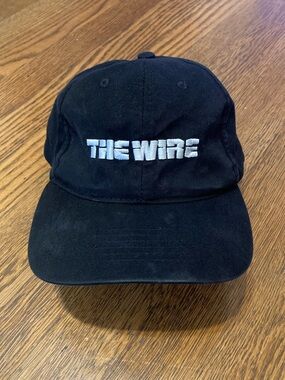 Vtg THE WIRE staff promo hat